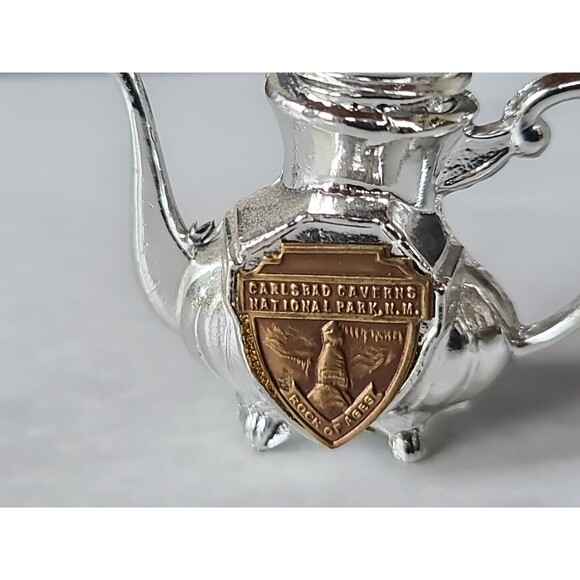 Carlsbad Caverns Souvenir Salt And Pepper Shakers Vintage - Picture 8 of 10